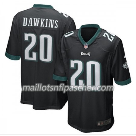 Maillot Philadelphia Eagles Brian Dawkins 20 Nike Noir - Homme